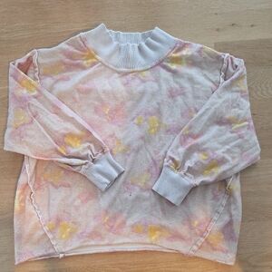 Urban Outfitters Cream Ribbed Top